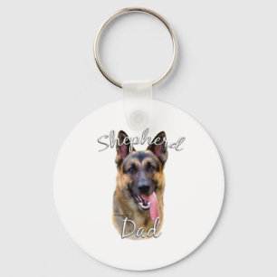 German Shepherd Dad 2 Key Ring