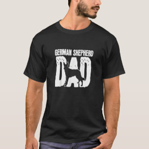 German Shepherd Dad Dog Father's Day T-Shirt