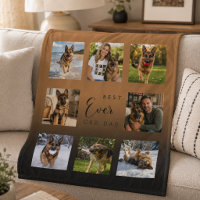 German Shepherd Dad Father black brown photo