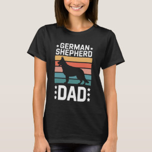 German Shepherd Dad for Dog Trainers and Animal Lo T-Shirt