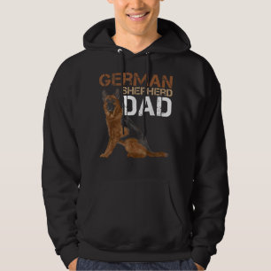German Shepherd Dad Owner Shepard German Dog Lover Hoodie