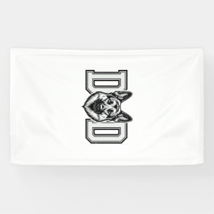 German Shepherd Dad Vintage Vector Shirt Design_1 Banner