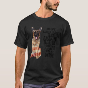 German Shepherd Daddy Happy Father s Day To My Ama T-Shirt