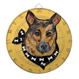 GERMAN SHEPHERD DARTBOARD