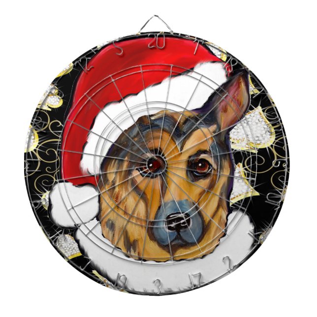 GERMAN SHEPHERD DARTBOARD (Front)