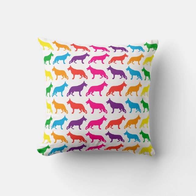 German Shepherd Decorative Pillow (Front)