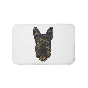 German Shepherd Design German Shepherd Gifts Dog O Bath Mat