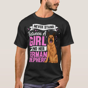German Shepherd Dog Apparel for Womens T-Shirt