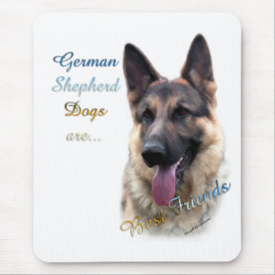 German Shepherd Dog Best Friend 2 Mouse Pad