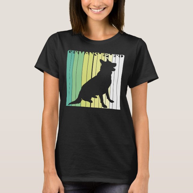 German Shepherd Dog Breed  T-Shirt (Front)