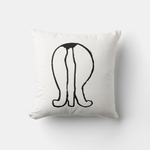 german shepherd dog butt 2 side white cushion