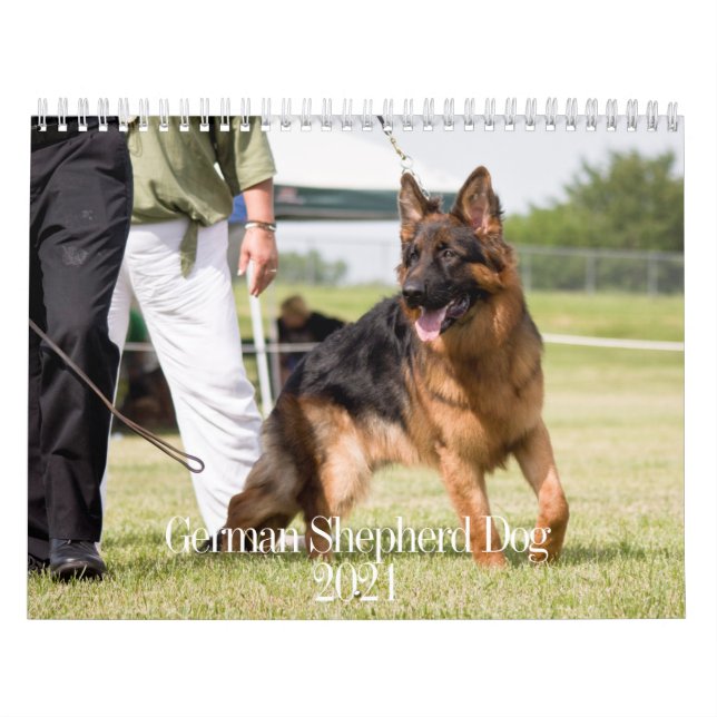 German Shepherd Dog Calendar (Cover)