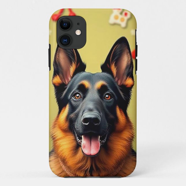 German Shepherd dog Case-Mate iPhone Case (Back)