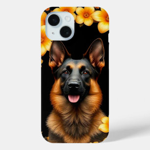 German Shepherd dog iPhone 15 Case