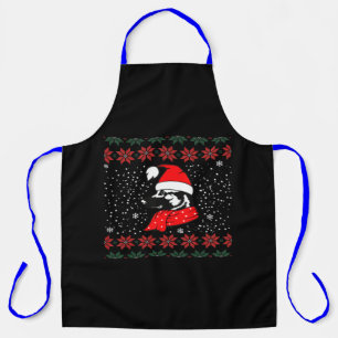 German Shepherd Dog Christmas Apron