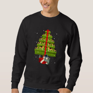 German Shepherd Dog Christmas Tree Decor Merry Chr Sweatshirt