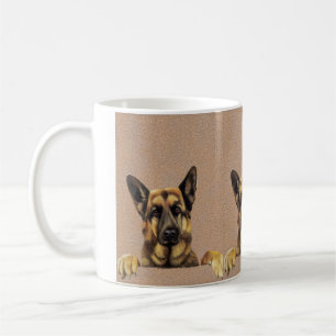 German Shepherd Dog Coffee Mug Cup