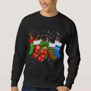 German Shepherd Dog Cute Socks Christmas Gift Funn Sweatshirt