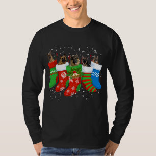 German Shepherd Dog Cute Socks Christmas Gift Funn T-Shirt