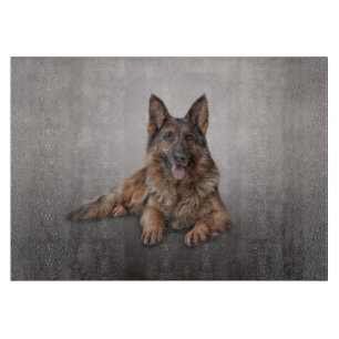 German Shepherd dog Cutting Board