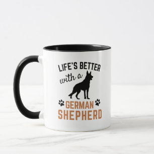 German Shepherd Dog Dad Mom Owner Gift Mug