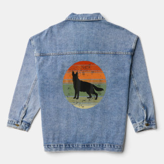 German Shepherd Dog  Denim Jacket