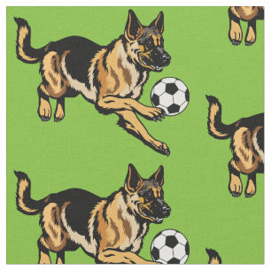 german shepherd dog fabric