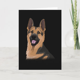 German Shepherd Dog Gift Idea Card