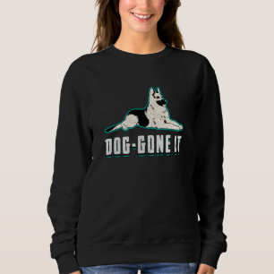 German Shepherd Dog-Gone It Dogs Vintage Funny Sweatshirt