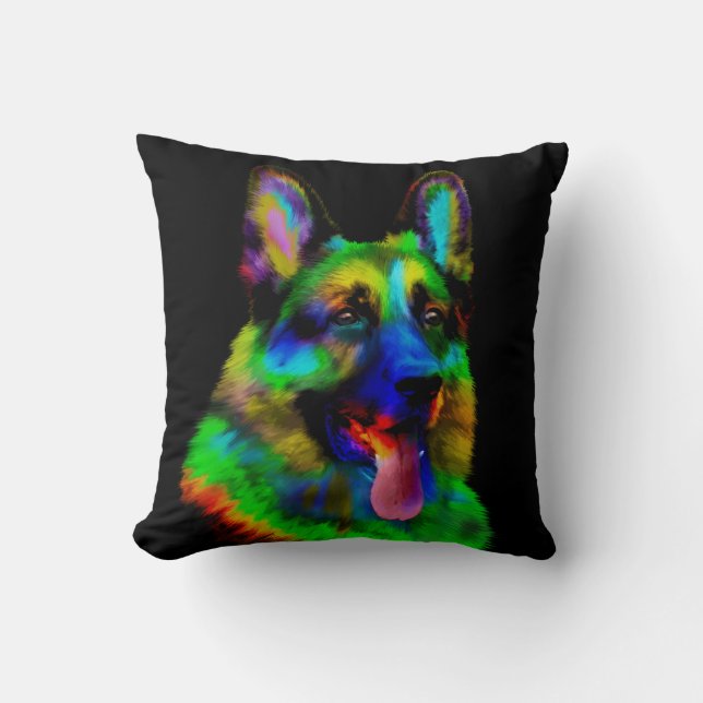 German Shepherd Dog  - GSD Cushion (Front)