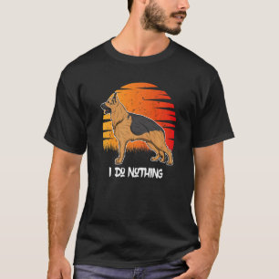 German Shepherd Dog Gsd Sunset 15 T-Shirt