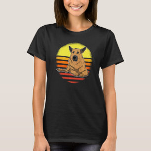 German Shepherd Dog Gsd Sunset  69 T-Shirt