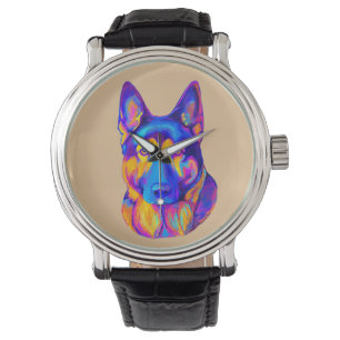German Shepherd Dog in Colours Watch