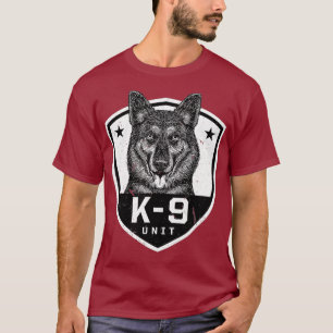 German shepherd dog K9Unit dog lovers police T-Shirt