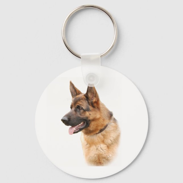 German shepherd dog key ring (Front)