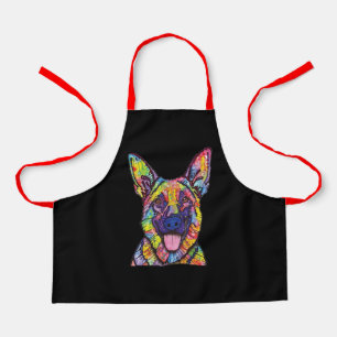 German Shepherd Dog Lovers Apron