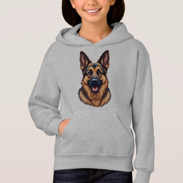 German Shepherd Dog – Loyal & Intelligent Dog Love (Front)