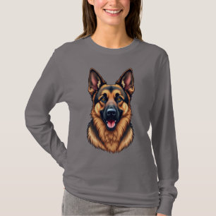German Shepherd Dog – Loyal & Intelligent Dog Love T-Shirt