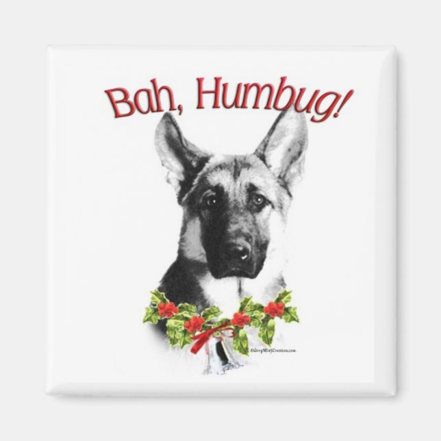 German Shepherd Dog Magnet (Front)