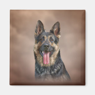 German Shepherd dog Magnet