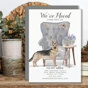 German Shepherd Dog   Moving Announcement