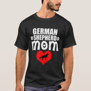 German Shepherd Dog Mum I Women Dog Owner T-Shirt