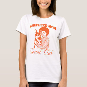 German Shepherd Dog Mum Social Club Women T-Shirt