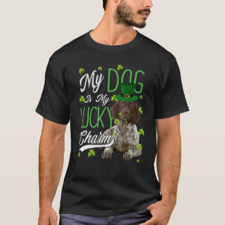 German Shepherd Dog My Dog Is My Lucky Charm T-Shirt