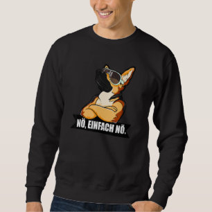 German Shepherd Dog Nope Nö Simply Nö Dogs Sweatshirt