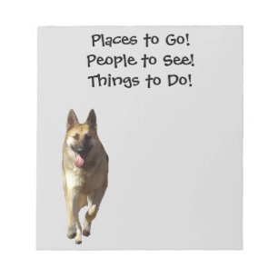 German Shepherd Dog Notepad