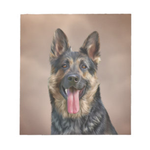 German Shepherd dog Notepad