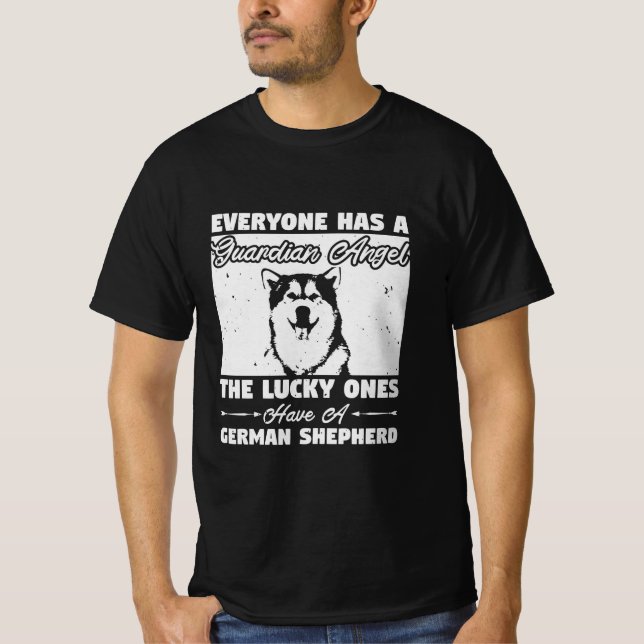 german shepherd dog owner gift T-Shirt (Front)