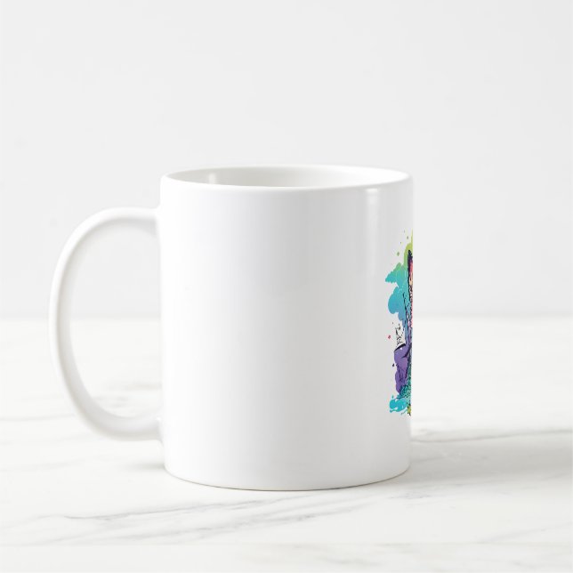 German Shepherd Dog Pirate   Coffee Mug (Left)