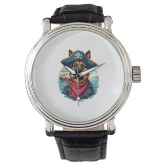 German Shepherd Dog Pirate  Watch